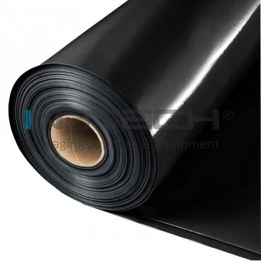 Folie Polietilena Pentru Constructii, 100 my Latime 4 m, Grosime 100 my, Greutate 53 kg, Culoare Negru / Gri / Verde