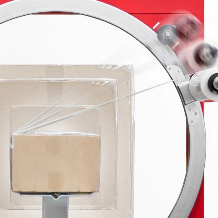 Masina De Ambalat Manuala Pentru Cutii, 774 (l) x 1400 (L) x 1955 (h) mm, Viteza 30 rotatii/min-Masini De Ambalat Colete