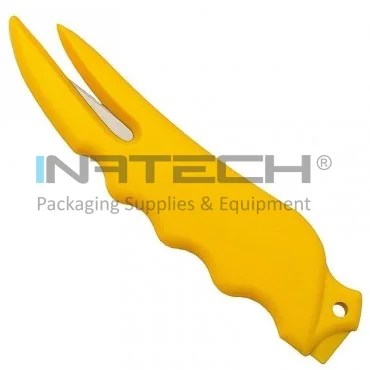 Cutter Multifunctional Utilizare Medie, Lama Metal, Culoare Galben, Suport Plastic