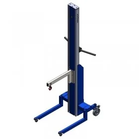 Elevator Mobil Cu Suport Macara Si Carlig 480 x 210 mm Dimensiune suport 480 x 210 mm, Inaltime de ridicare 2000 mm, Greutate...