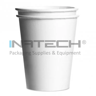 Pahar Carton 6.5 oz Pentru Aparate Automate, Vending, Ambalare 100 buc/set, Volum Oz 6.5, Culoare Alb