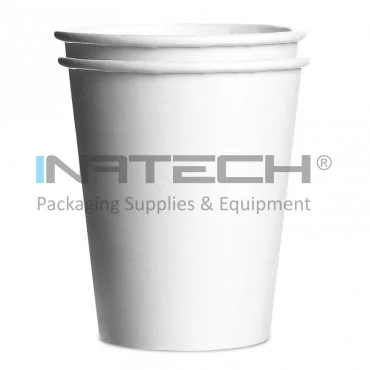 Pahar Carton 7 oz Pentru Bauturi Calde, Ambalare 50 buc/set, Volum Oz 7, Culoare Alb