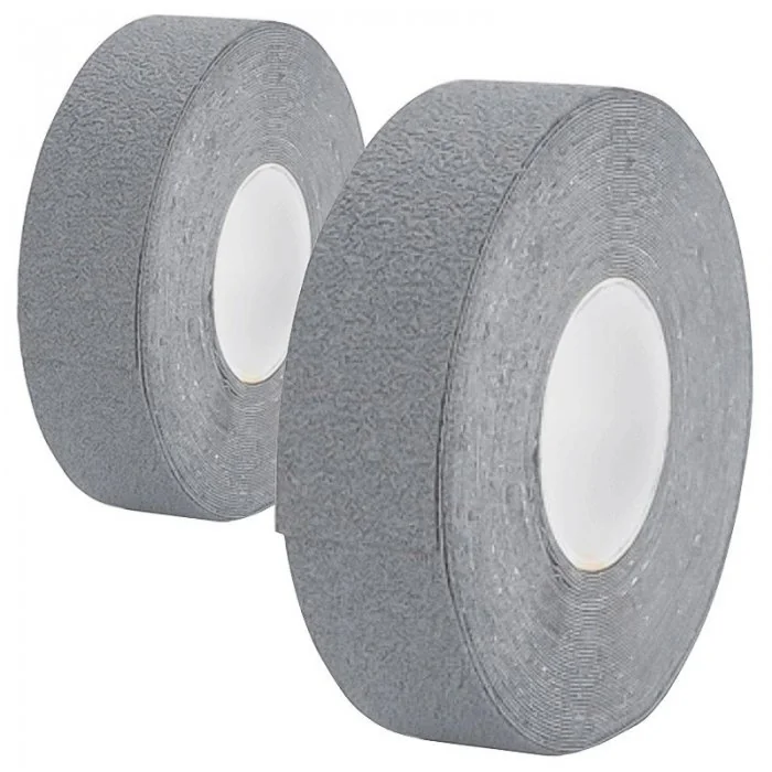 Banda Adeziva Antialunecare Cu Suport Poliuretan Lungime 18.3 m, Latime 50 mm, Culoare Gri, Buc / Pachet 10-Benzi Adezive Ant...