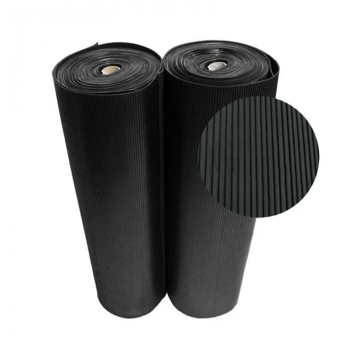 Banda Adeziva Antialunecare Cu Nervuri Lungime 18.3 m, Latime 50 mm, Culoare Negru, Buc / Pachet 10-Benzi Adezive Antialunecare