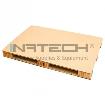 Palet Din Carton Ondulat Tip Euro Lungime 1200 mm, Latime 800 mm, Inaltime 100 mm, Rezistenta 400 kg, Culoare Natur, Nr. Picioare 9, Tip Carton 2 x CO5