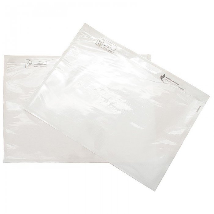 Set 100 Plicuri Port Document Autoadezive, C4/C5/C6/DL-Plicuri Si Pungi Curierat