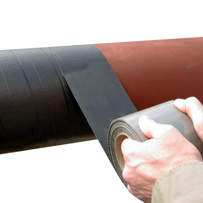 Banda Anticoroziune Lungime 18.3 m, Latime 100 mm, Culoare Negru, Buc / Pachet 10-Benzi Adezive Pentru Protectie