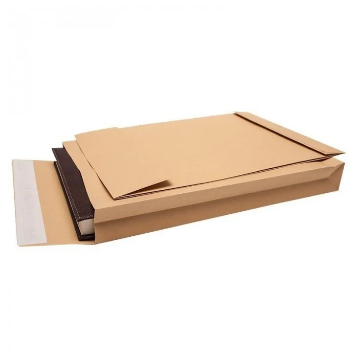 Plic Cu Burduf Adeziv Siliconic, Dimensiuni 250 x 353 mm, Burduf 30 mm, Culoare Maro, Tip B4, Buc / Pachet 250-Plicuri Si Pun...