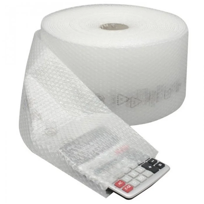 Folie Tubulara Cu Bule De Aer Latime 200 mm, Lungime 20 m, Grosime 60 my, Culoare Transparent-Folie Cu Bule De Aer Tubulara