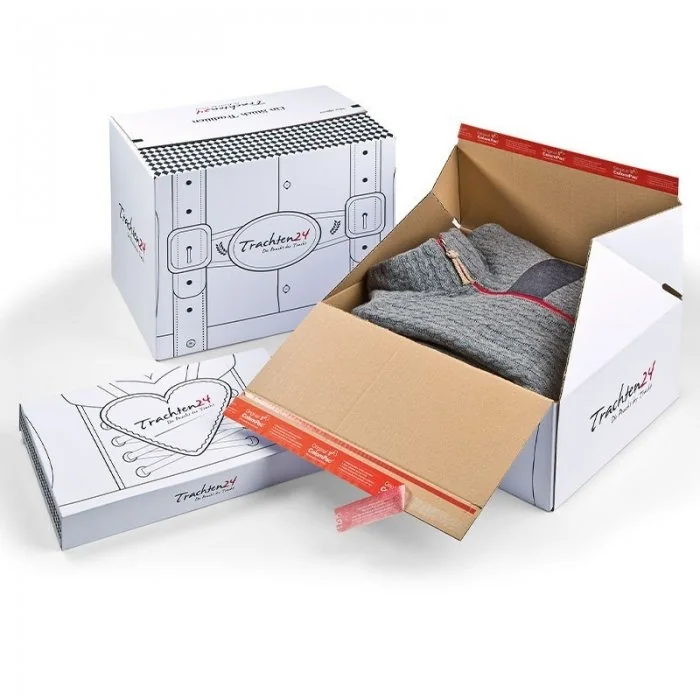 Cutii Cu Autoformare Si Autosigilare ColomPac ® Lungime 306 mm, Latime 186 mm, Inaltime 127 mm, Sistem Inchidere 2 x Banda Du...