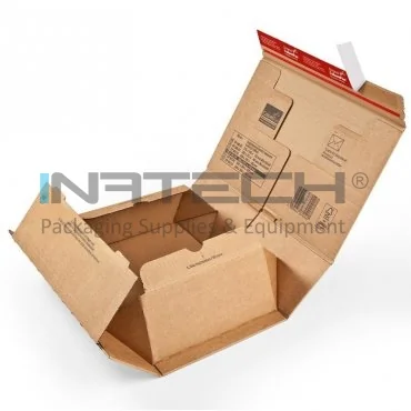 Cutii Cu Autosigilare ColomPac® Pentru Produse Electronice Dimensiune Interioara 300 x 212 x 43 mm, Dimensiune Exterioara 343 x 223 x 50 mm, Aplicatie Tableta, Greutate 110 gr