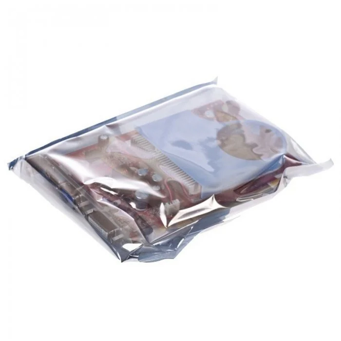 Pungi Antistatice ESD Dimensiuni mm (l x L) 220 x 320, Grosime 80 my, Culoare Transparent, Buc / Pachet 50-Folie Si Pungi Pen...