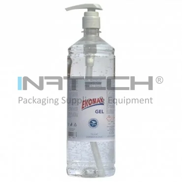 Gel Alcoolic Dezinfectant Pentru Maini Aspect Gel, Cantitate 12 buc, Volum Litri 1, Culoare Transparent