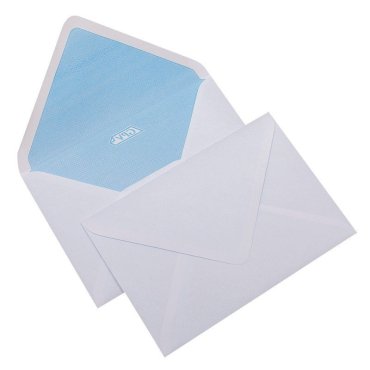 Plic Fara Fereastra Adeziv Umectabil, Dimensiuni 124 x 127 mm, Culoare Alb, Tip CD DVD, Ambalare Buc/Cutie 1000