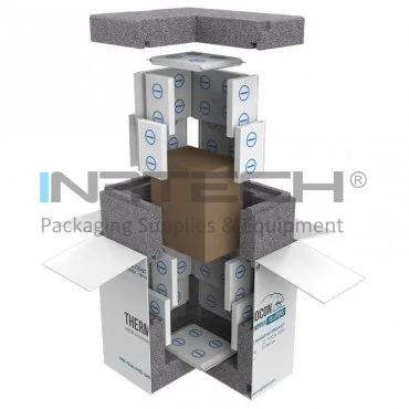 Cutii Termoizolante Pentru Expedieri In Conditii De Temperatura Controlata, Inghetat, -15°C Dimensiune Interioara 283 X 193 X 305 mm, Dimensiune Exterioara 575 X 495 X 595 mm, Volum Litri 15, Timp validare, zile 4