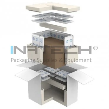 Cutii Termoizolante Pentru Expedieri In Conditii De Temperatura Controlata, Inghetat, -15°C Dimensiune Interioara 521 X 388 X 260 mm, Dimensiune Exterioara 725 X 600 X 570 mm, Volum Litri 53, Timp validare, zile 2.5