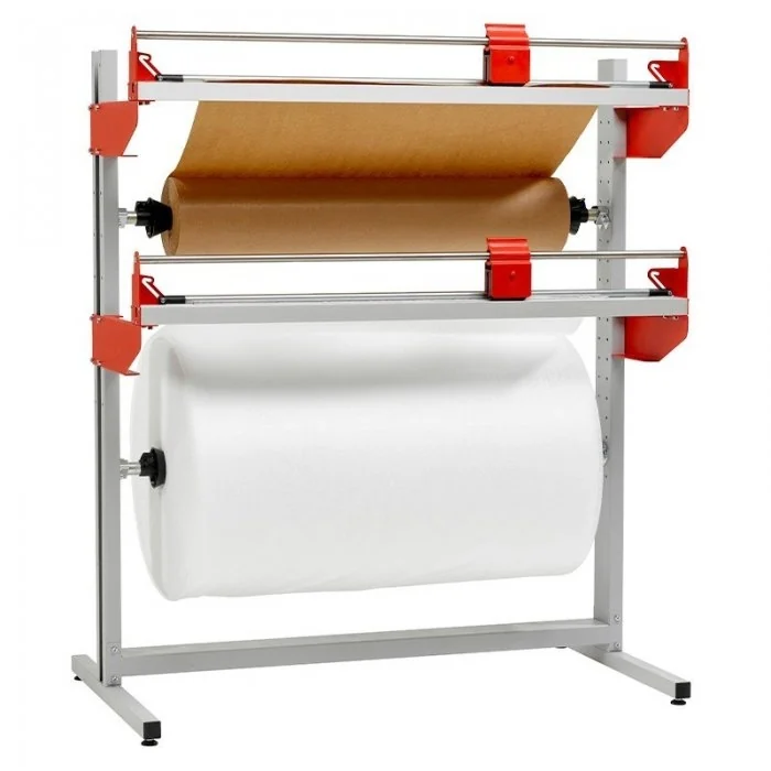 Dispenser Fix Pentru Ambalare, Suport 2 Role, Cu Sistem De Taiere Diametru maxim role 900 mm, Latime maxima role 1600 mm, Lat...