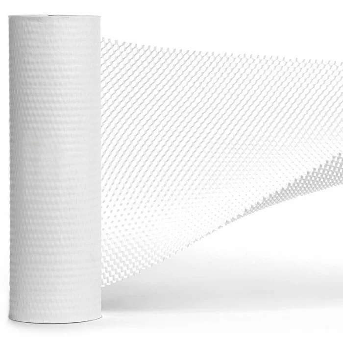 Hartie Kraft Honeycomb Standard 80 g Lungime 100/180M m, Latime 400 mm, Culoare Alb, Gramaj 80/85 gr-Hartie Pentru Ambalare