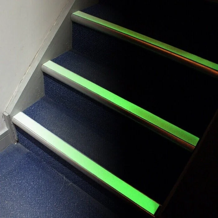 Banda Adeziva Antialunecare Fluorescenta Lungime 50 m, Latime 50 mm, Culoare Fluorescent, Tip Premium, Buc / Pachet 10-Benzi ...