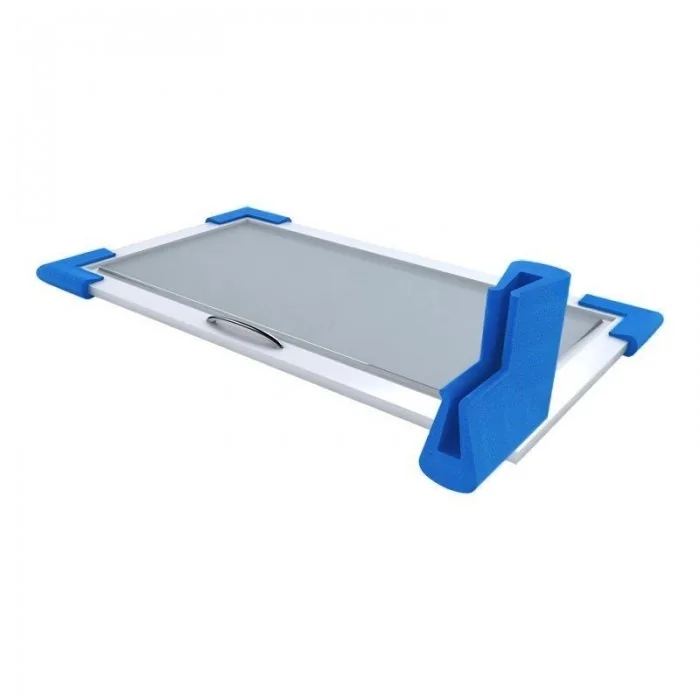 Coltar U Tulip Din Polietilena Expandata (PEE) Dimensiuni A-B-C-D 57 x 30 x 100 x 100 mm, Culoare Albastru, Buc / Pachet 100-...