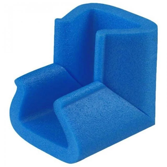 Coltar U Tulip Din Polietilena Expandata (PEE) Dimensiuni A-B-C-D 71 x 45 x 100 x 100 mm, Culoare Albastru, Buc / Pachet 100-...