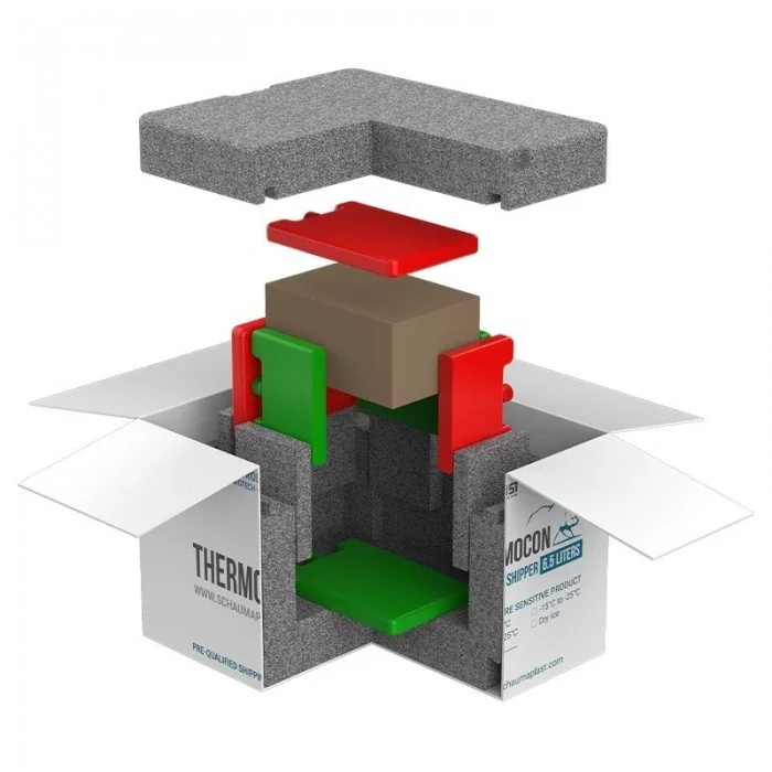 Cutii Termoizolante Pentru Expedieri In Conditii De Temperatura Controlata, Ambient +15°C - +25°C Dimensiune Interioara 283 X...