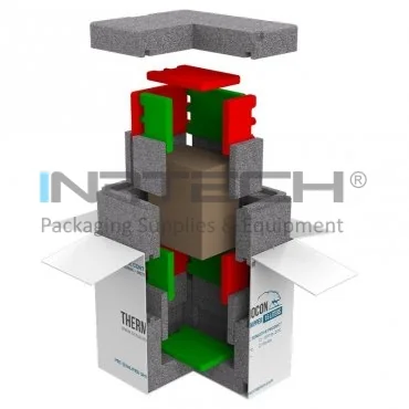 Cutii Termoizolante Pentru Expedieri In Conditii De Temperatura Controlata, Ambient +15°C - +25°C Dimensiune Interioara 283 X 193 X 305 mm, Dimensiune Exterioara 575 X 495 X 595 mm, Volum Litri 15, Timp validare, zile 5