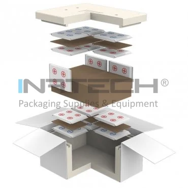 Cutii Termoizolante Pentru Expedieri In Conditii De Temperatura Controlata, Rece +2°C - +8°C Dimensiune Interioara 580 X 390 X 105 mm, Dimensiune Exterioara 725 X 600 X 412 mm, Volum Litri 24, Timp validare, zile 2.5