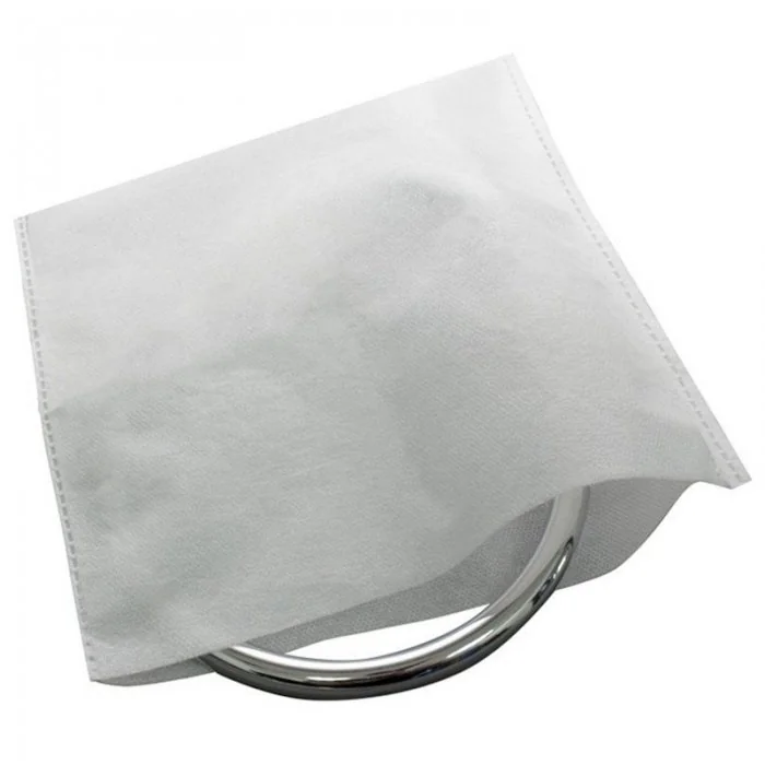 Pungi Spunbond Non Woven Lungime 250 mm, Latime 150 mm, Grosime 50 gr, Culoare Alb, Cantitate / Cutie 100-Pungi Saci Si Recip...