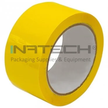 Banda Adeziva Colorata Lungime 66 m, Adeziv Acrilic, Latime 50 mm, Culoare Galben