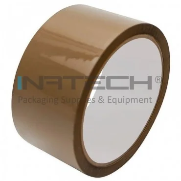 Banda Adeziva Acrilica Lungime 60 m, Adeziv Acrilic, Latime 48 mm, Culoare Maro, Silentios Nu