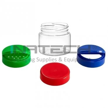 Borcan PET Forma Rotunda, Tip Capac Simplu, Diametru Filet 63 mm, Volum 150 ml, Culoare Transparent, Buc / Pachet 30
