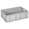 Euro Containere 600 x 400 mm Dimensiuni 600 x 400 x 200 mm, Material PP Virgin, Volum Litri 40, Greutate 1.9 kg, Culoare Gri-...