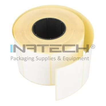 Etichete Autoadezive Semilucioase Diametru Interior 40 mm, Dimensiuni 50 x 32 mm, Culoare Alb, Nr. Etichete 1170