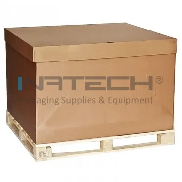 Kit Cutie Pe Palet Din Lemn Lungime 1140 mm, Latime 980 mm, Inaltime 860 mm, Culoare Natur, Tip Carton CO5