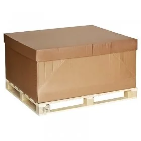 Kit Cutie Pe Palet Din Lemn Lungime 1450 mm, Latime 1140 mm, Inaltime 660 mm, Culoare Natur, Tip Carton CO5-Kituri Carton