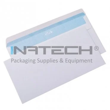 Plic Fara Fereastra Adeziv Siliconic, Dimensiuni 110 x 220 mm, Culoare Alb, Tip DL, Ambalare Buc/Cutie 1000