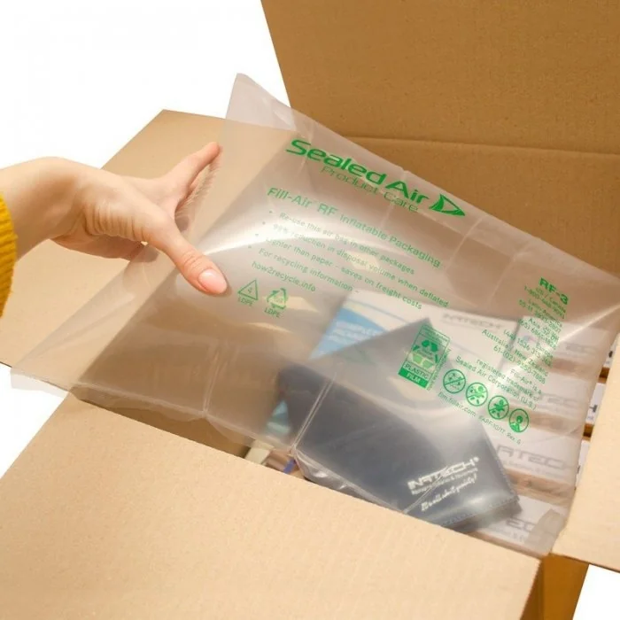 Saci Gonflabili Din Polietilena Fill-Air ® RF Lungime 380 mm, Latime 280 mm, Material Polietilena, Culoare Transparent, Buc /...