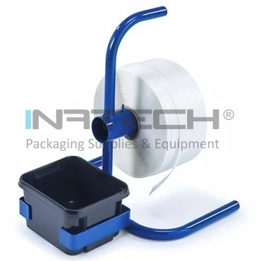 Banda De Legat Din Poliester Lungime 1100 m, Latime 13 mm, Rezistenta La Rupere 375 kgf, Culoare Alb