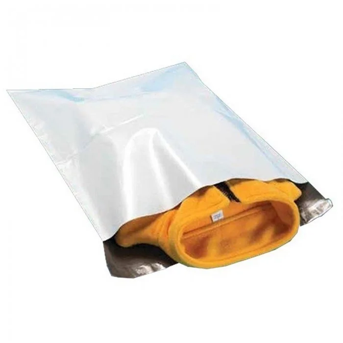 Plic Curierat Standard Dimensiuni 310 x 420 mm, Clapeta 50 mm, Culoare Alb / Negru, Buc / Pachet 100-Plicuri Si Pungi Curierat