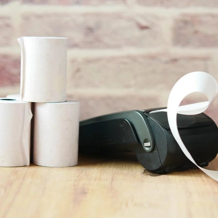 Role Hartie Termica Pentru POS, ⌀ 12 mm Lungime 18 m, Latime 57 mm, Diametru Interior 12 mm-Role Termice