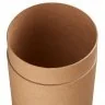 Tuburi Carton Cu Capac Pentru Ambalare Si Stocare Lungime 355 mm, Diametru Interior 79 mm, Grosime 2 mm, Culoare Natur-Tuburi...