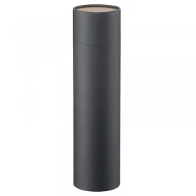 Tuburi Carton Cu Capac Pentru Ambalare Si Stocare Lungime 330 mm, Diametru Interior 87 mm, Grosime 1.5 mm, Culoare Negru-Tubu...