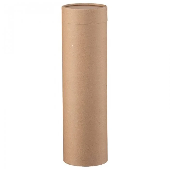 Tuburi Carton Cu Capac Pentru Ambalare Si Stocare Lungime 320 mm, Diametru Interior 104 mm, Grosime 4.5 mm, Culoare Natur-Tub...