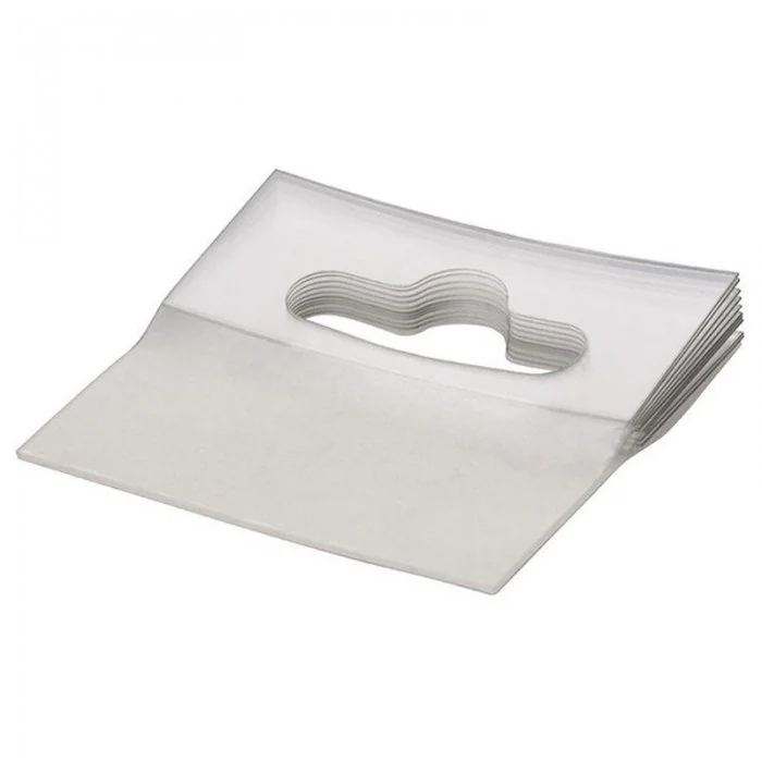 Set Agatatori Autoadezive Din Plastic Pentru Raft Tip Agatatoare Mini, Dimensiuni 25 x 35 mm, Grosime 380 my, Suprafata Lipir...