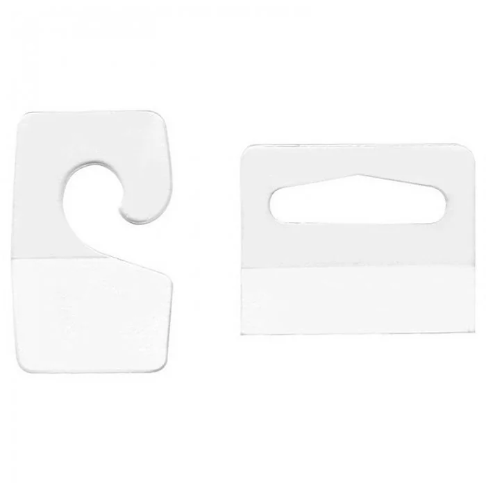 Set Agatatori Autoadezive Din Plastic Pentru Raft Tip Agatatoare Carlig, Dimensiuni 28 x 45 mm, Grosime 500 my, Suprafata Lip...