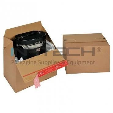 Cutii Carton Euro Cu Autosigilare ColomPac ® Lungime 294 mm, Latime 194 mm, Inaltime 187 mm, Culoare Maro, Tip Carton CO3
