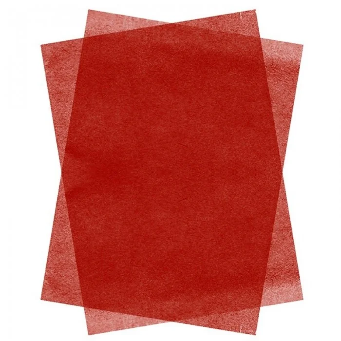 Hartie De Matase, Dimensiuni mm (l x L) 500 x 750, Gramaj 17 gr/mp, Culoare Rosu, Buc / Pachet 50-Hartie Pentru Ambalare