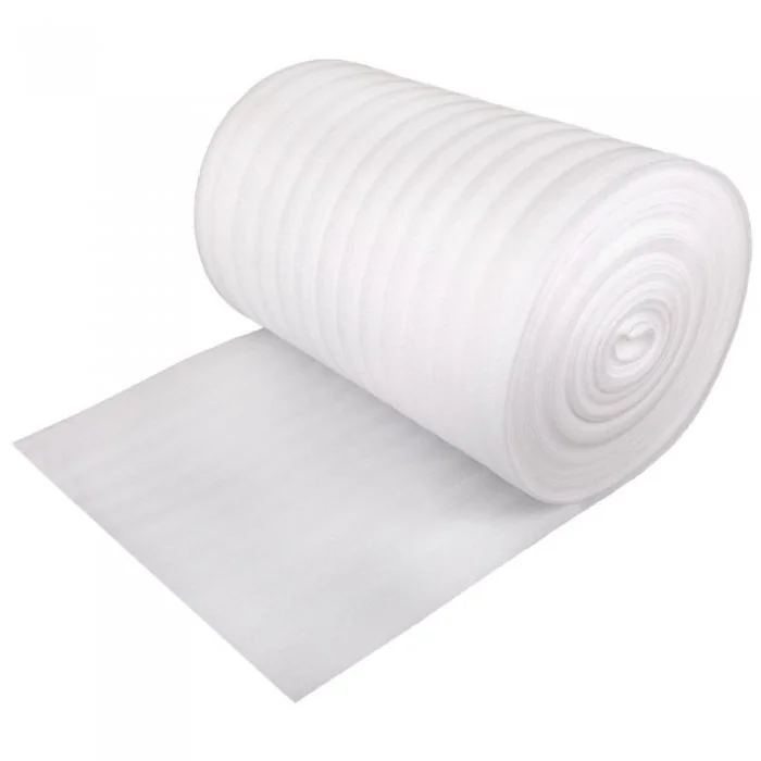Folie Polietilena Expandata Lungime 25 m, Latime 1000 mm, Grosime 10 mm, Culoare Alb-Polietilena Expandata, Polipropilena Si ...