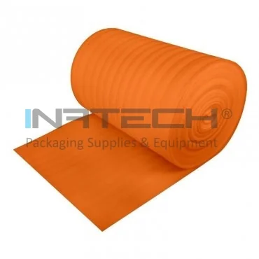Folie Polietilena Expandata Lungime 10 m, Latime 1000 mm, Grosime 3 mm, Culoare Portocaliu